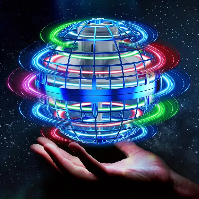 2026 AI Flying Orb Ball Toys, Galaxy Cosmic Globe Boomerang Hover Ball, Hand Drone Orbit, Galactic Fidget Spinning, Birthday Cool Stuff for 6 7 8 9 10+ Year Old Boys Girls Teens Outdoor