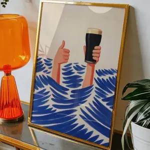 Lovely Day Guinness Poster | Printed Guinness Poster | Irish Poster | Unframed 8