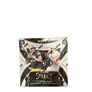 2024 Select Football Mega Box Black and Red! Sport Trading Cards Sports Collectible