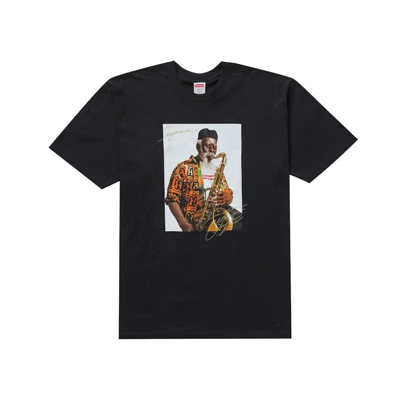 Supreme Men's Pharoah Sanders Tee Black, from StockX