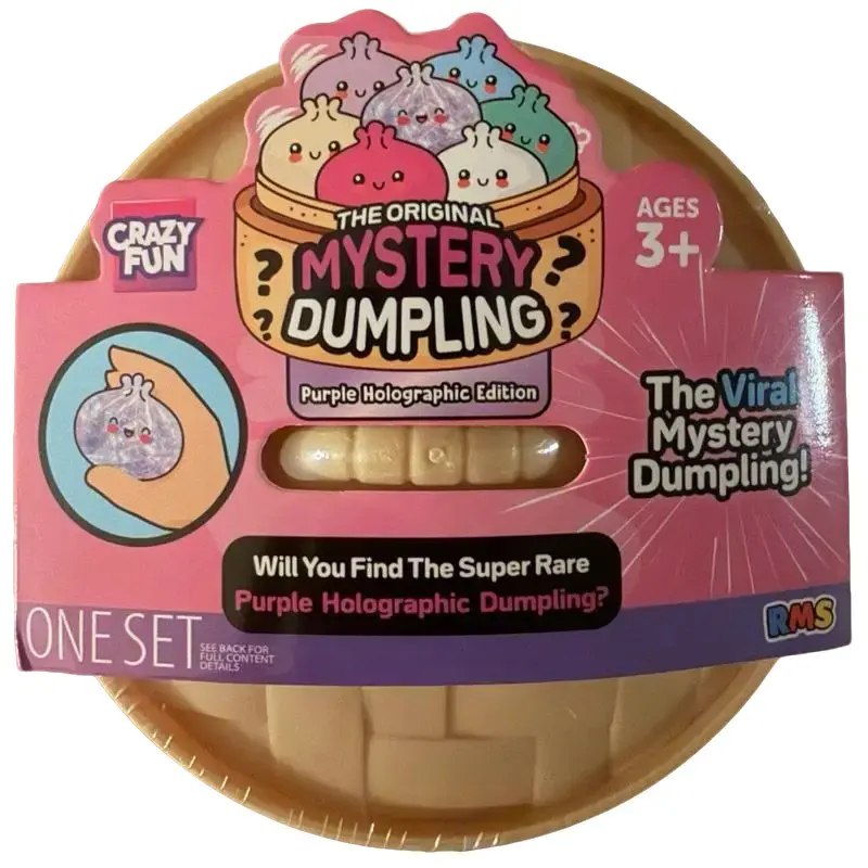 Authentic RMS Purple Holographic Edition Squishy Dumpling