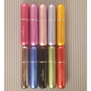 10 Pack- Decantology 5ml Refillable Travel Spray Bottles for Fragrances/Perfumes