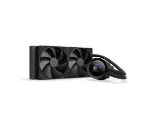 NZXT KRAKEN PLUS 240 MM AIO LIQUID COOLER WITH 1.54" LCD & STATIC PRESSURE FANS