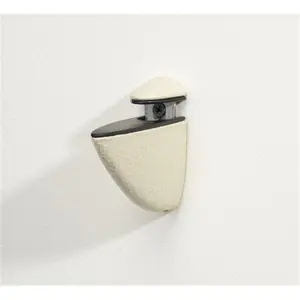 212 MAIN Euro Pelicani Type Wall Mount Medium Antique White Shelf Bracket - Decorative Support for Home Shelves