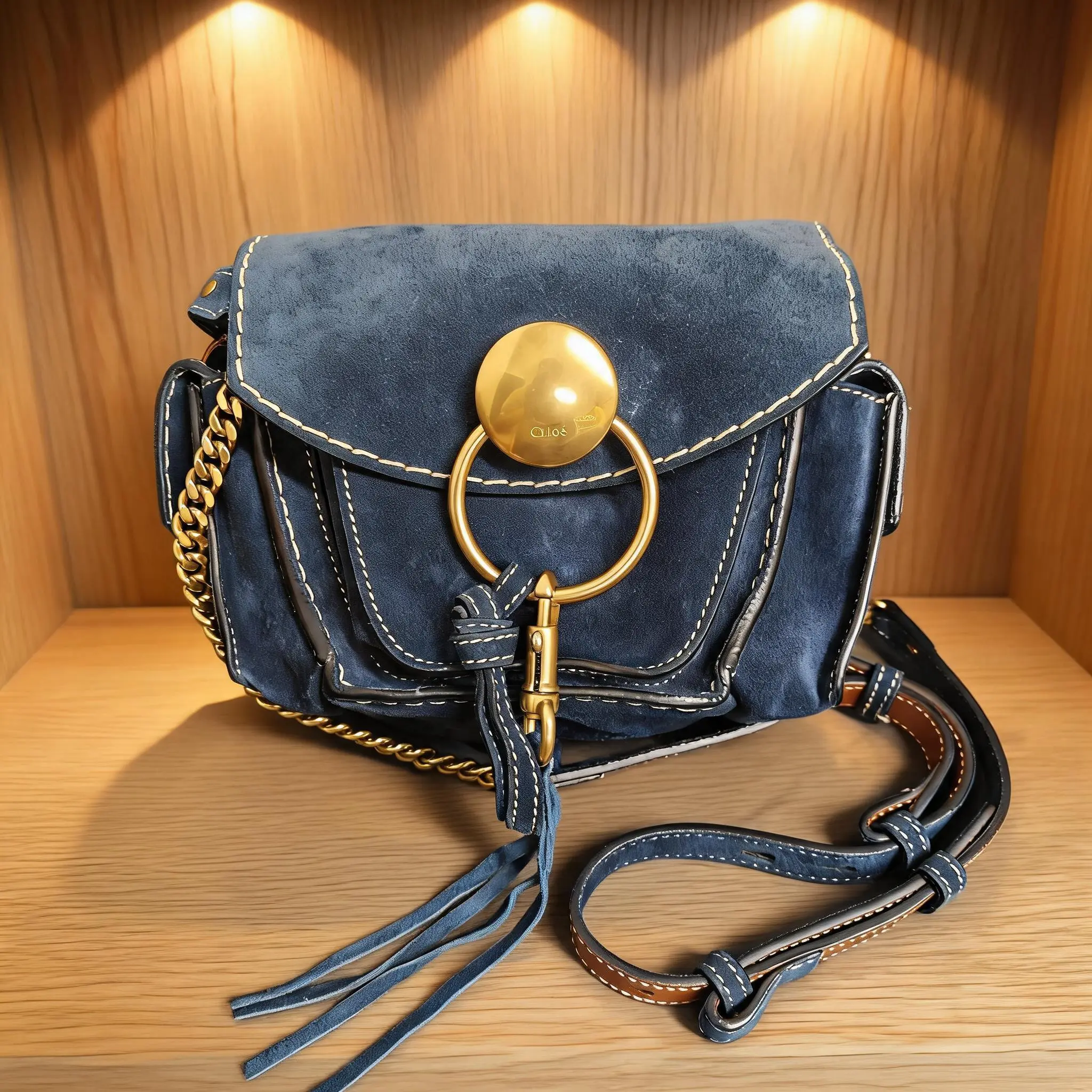 Pre-owned Chloé Chloe Leather Shoulder Bag C0741449219
