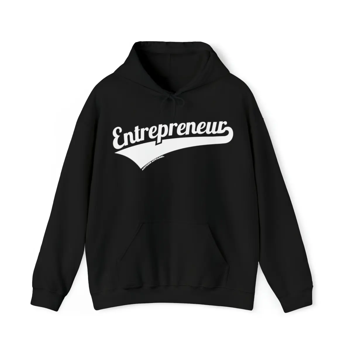 Entrepreneur Varsity Hoodie | Black & White