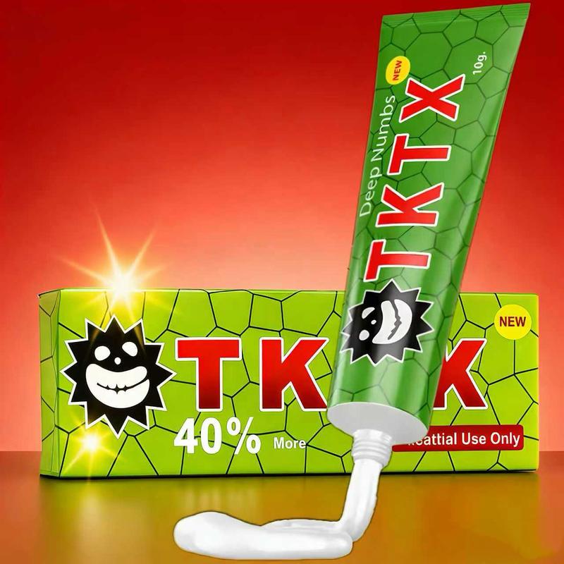 TKTX Numbing Cream (4 Pack) Valentine Limited Edition | 40% Strong Painless Tattoo Cream - Perfect Valentine Gift for Ink Lovers 10g