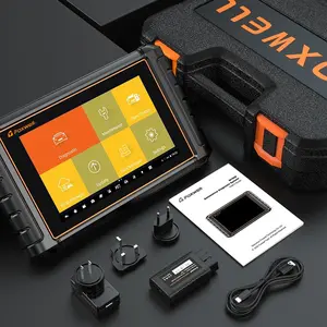 FOXWELL NT909 Advanced Automotive OBD2 Scanner Full System Diagnostic Tool with 30+ Reset Service, Bidirectional Control, Active Test, ECU Coding, Car Code Reader Auto Scan, CAN FD&DOIP&FCA, 3-Year Free Update