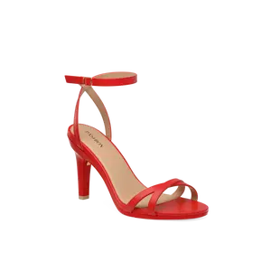 The Brynn - Cherry Red Leather 4" Stiletto