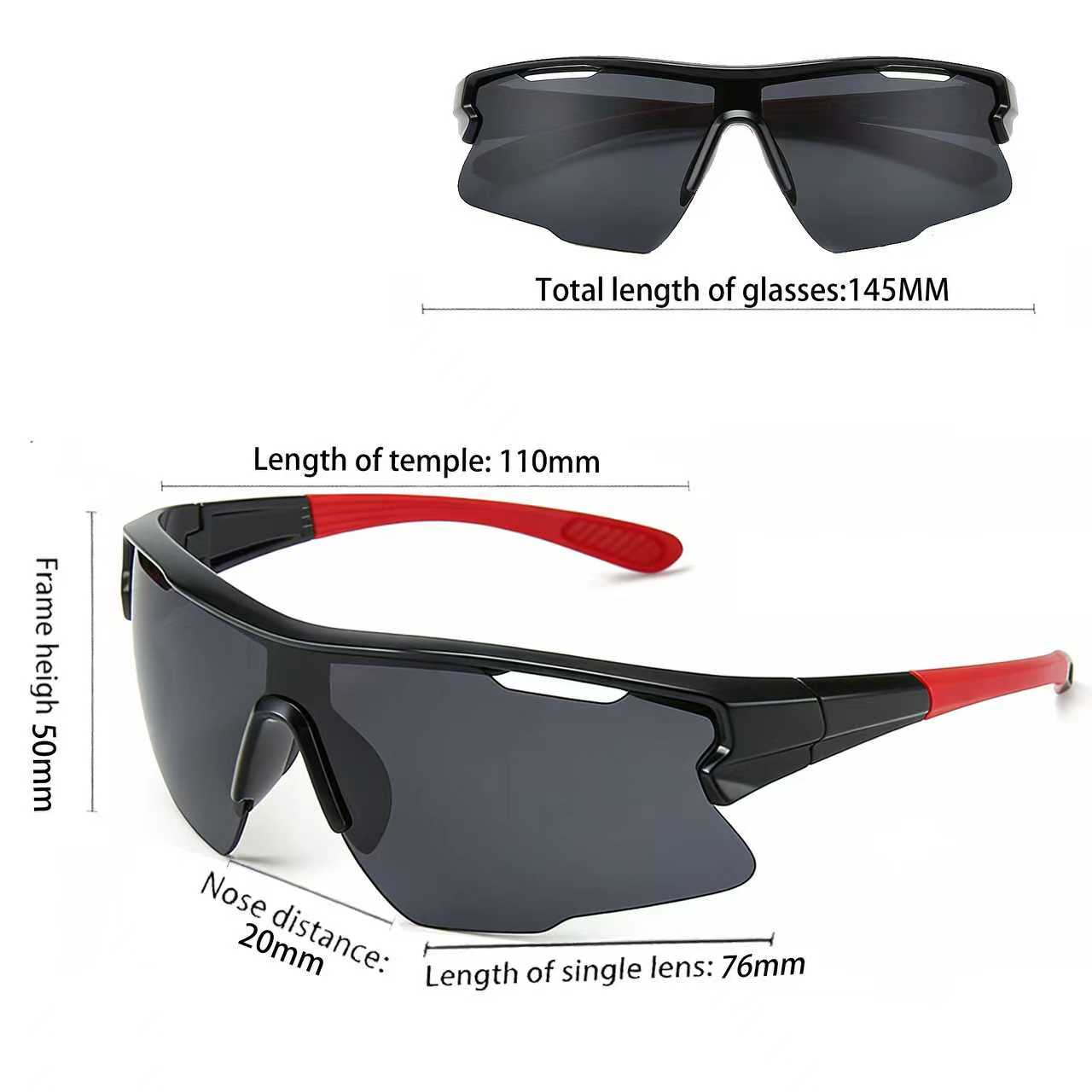 Stylish sporty sunglasses, unisex - trendy 2026 sunglasses, suitable for travel, parties, beaches, and other occasions.