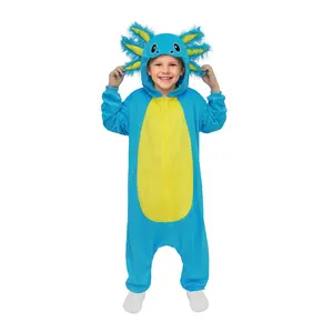 Unisex Kids Unicorn Onesie Costume - Hooded 3D Animal Jumpsuit for Halloween, Cosplay & Party