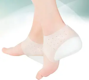 5.5cm Inside Height Insoles Silicone Heel Pads Cover Silicone Shoes Pads Invisible Height Insoles