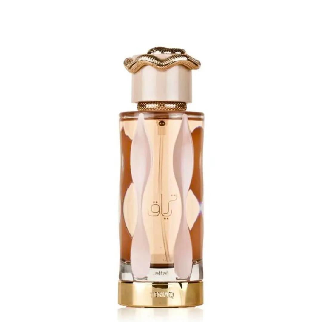 TERIAQ EDP Spray 100ML (3.4 OZ) by Lattafa | Long Lasting Unisex Perfume | Caramel, Leather, Musky, Sweet