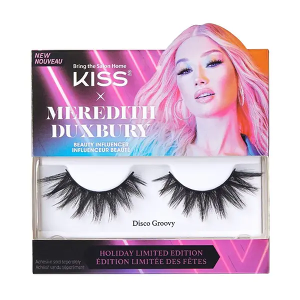 Kiss Meredith Duxbury False Eyelashes, Makeup Accessory for Enhanced Eye Look