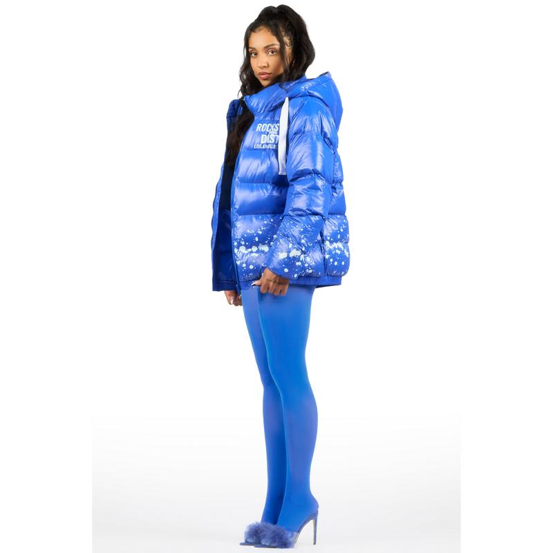 Art Dist. 2.0 Royal Blue Puffer Jacket