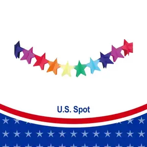 Luminous straw party decoration Halloween Christmas Easter Ramadan new design honeycomb pattern vertical christmas tree lights Ornaments