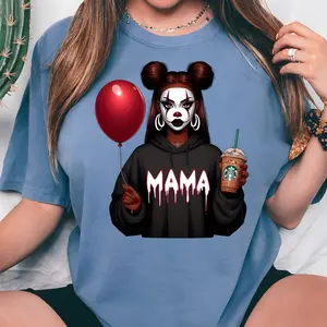Mama 2-Screen Print Transfers, T-shirt Design Fashion