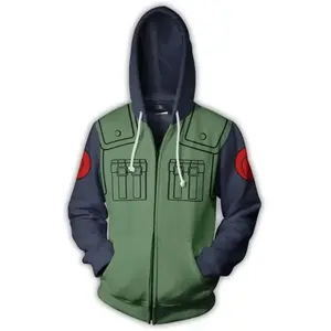 2025 12 Anime Kakashi cosplay jacket sweater casual coat clothes hoodie autumn fashion women Halloween costumes adult