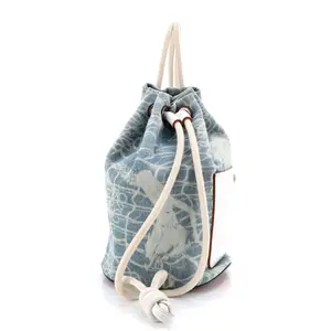 Pre-owned Loewe Denim Backpacks Sailor Bucket Backpack by Rebag