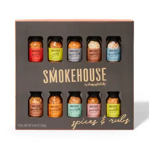 Smokehouse Grilling Spices and Rubs, Set of 10 Smokehouse Grilling Spices and Rubs, Set of 10