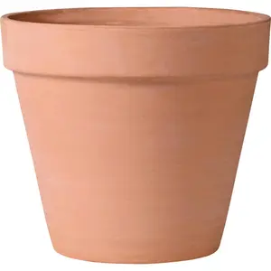 Deroma 7024781 7.49 x 8 in. Clay Standard Planter - Blush