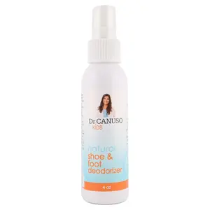 Dr. Canuso Kids Foot Spray – Natural Shoe & Foot Deodorizer, Fights Odor Fast, No Sticky Residue