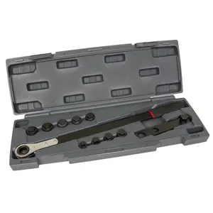 Lisle Serpentine Belt Tool Kit with Ratcheting Head - 11 Piece