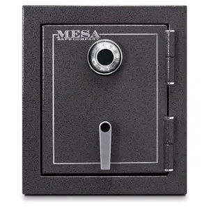 212 MAIN Mesa Safe MBF1512C Steel Home Security Vault Safe Box, Combination Dial Lock with Burglary-and-Fire Protection, Home Security Safe, Security Safe Box