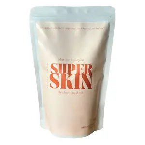 Super Skin Vitality Boost Drink Mix with Marine Collagen for Daily Skin Hydration & Antioxidant Power.