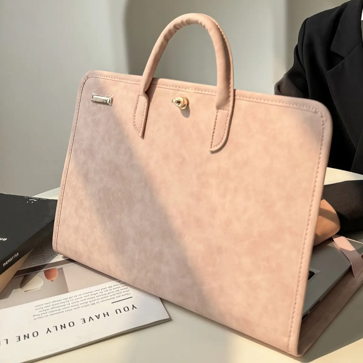 Pink Laptop Sleeve Case Computer Bag Protective Carrying Pouch for 14 16 Inch Notebook Commute Work Travel