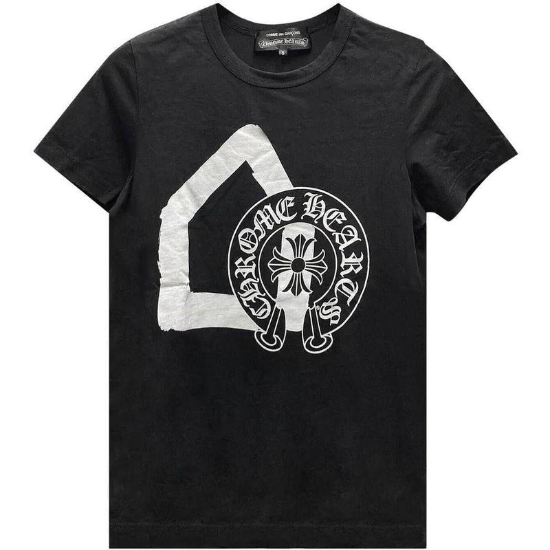 Chrome Hearts Comme Des Garcons Black T-Shirt