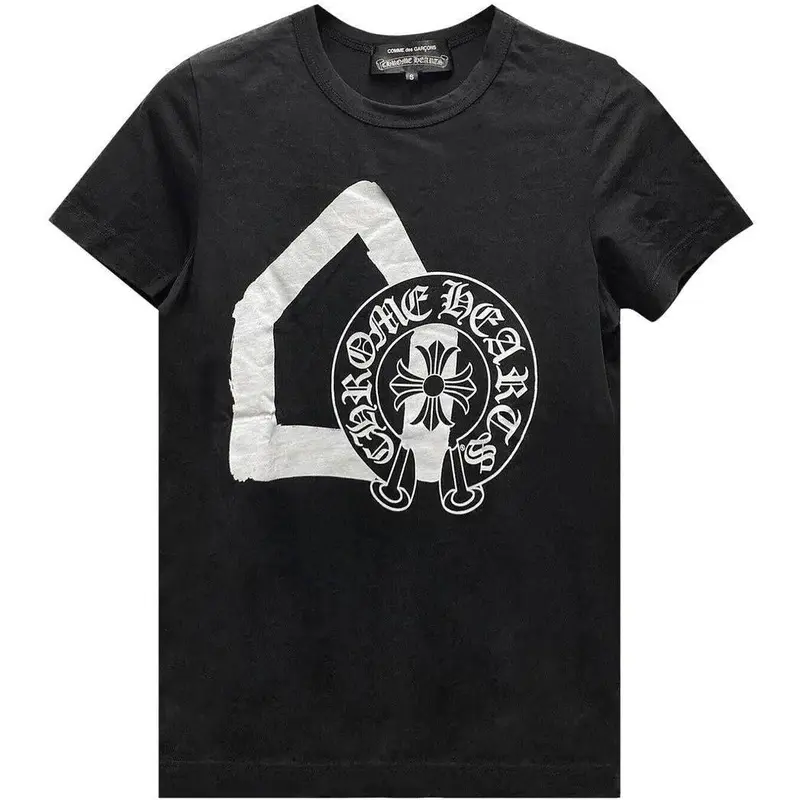 Chrome Hearts Comme Des Garcons Black T-Shirt