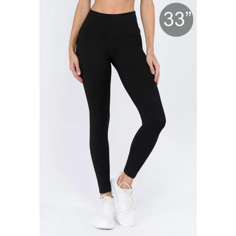 Yelete Buttery Soft High Rise Active Leggings – Tall