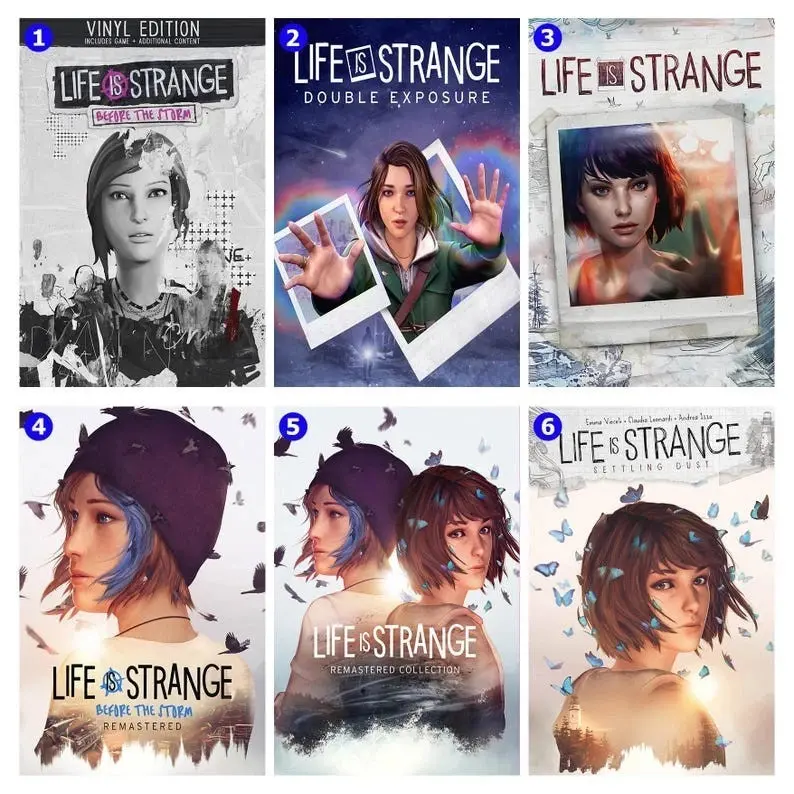 Life Is Strange Video Game Poster,Vintage Aesthetic,Living Room Wall Art
