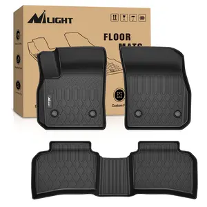 Nilight Custom Fit Floor Mats for Cadillac XT4 (2019-2025), All-Weather Heavy-Duty Floor Liners, Father's Day Gift, Mat Floor Mats