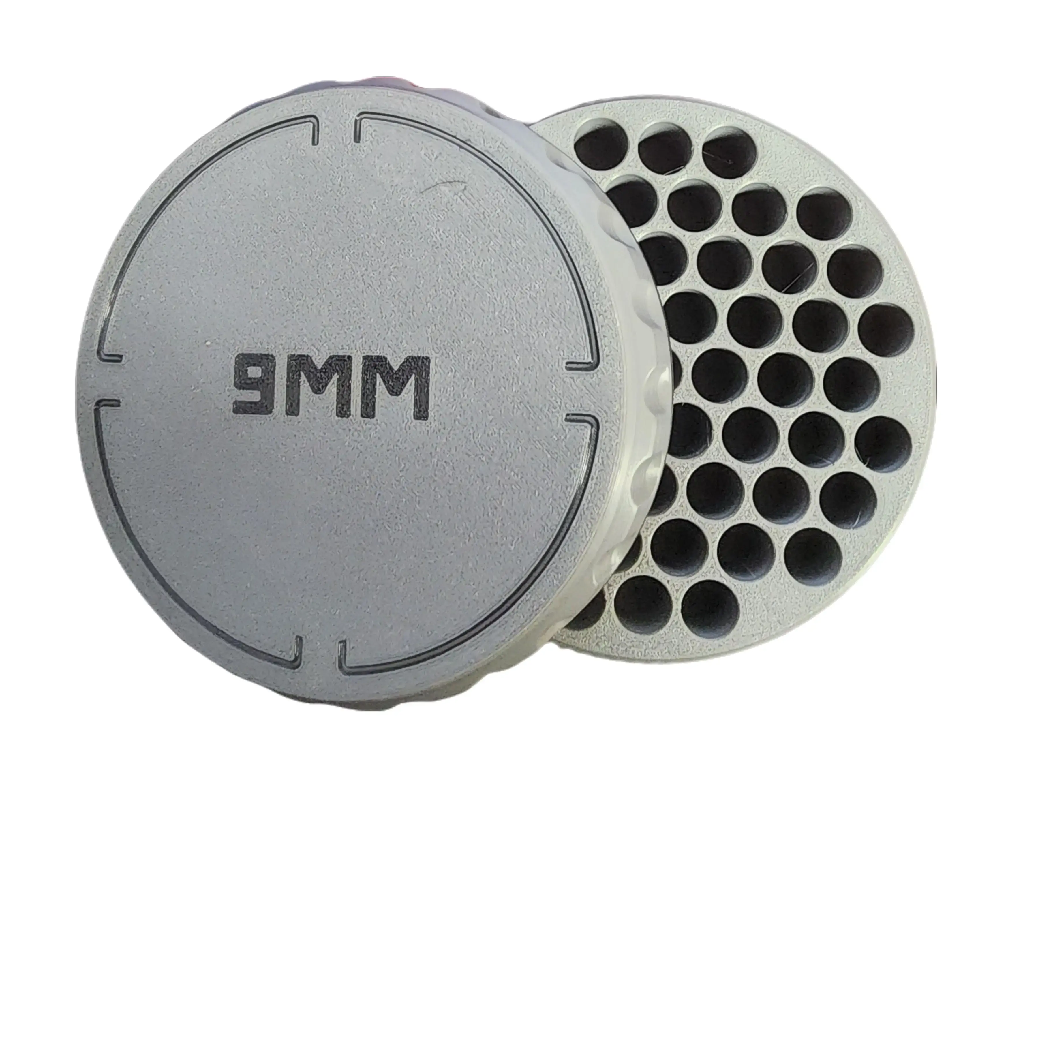 9MM Container Large Range Puck | Stackable Screw Top Organizer | 3D Printed