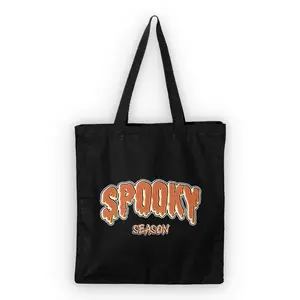 Spooky Season Tote Bag | Canvas | Halloween | Trick or Treat | Made To Order With Love