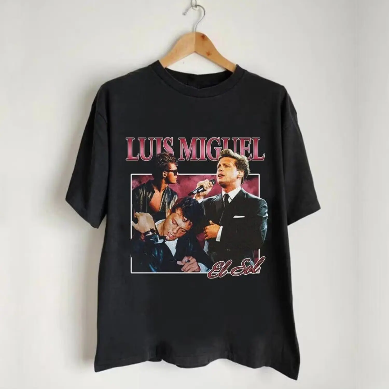 Luis Miguel La Incondicional Classic Latin Music Graphic Unisex T Shirt YC030703
