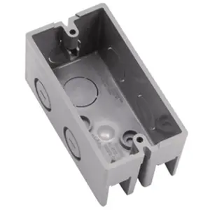 212 MAIN Single Gang PVC Plastic Outlet Box (Thomas & Betts/Carlon B112HB) - Non-Conductive Hardware, Metal Handy Box Covers, Weatherproof, Quick Installation, Sailing Water Sports Wiring Accessory