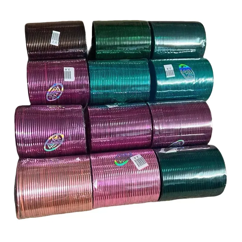Metal Bangles - Colorful Metal Bangles as Described