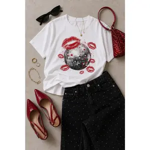 Harry Styles Inspired T-Baby Tee - Disco Kisses