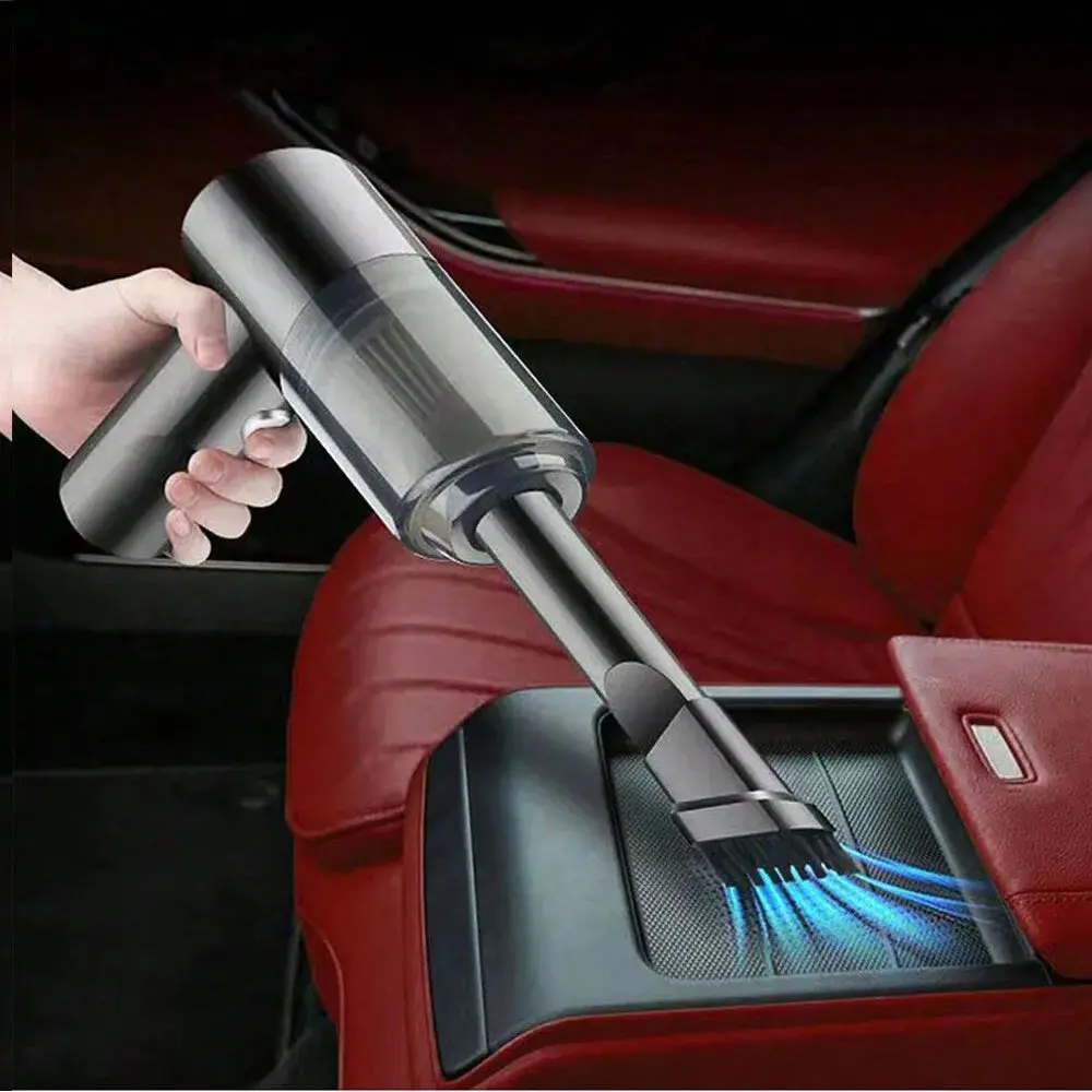 3-in-1 Portable Car Cleaner Vacuum - USB Rechargeable, Interior Detailing Vacuum for Car & Home Use, Car Cleaner Vacuums, Interior Detailing Vacuums