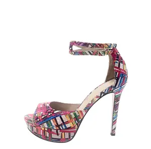 Lidia Talavera High Heels for Women, Men, and Nonbinary | Alex Multi-Color Sandals with Crystals