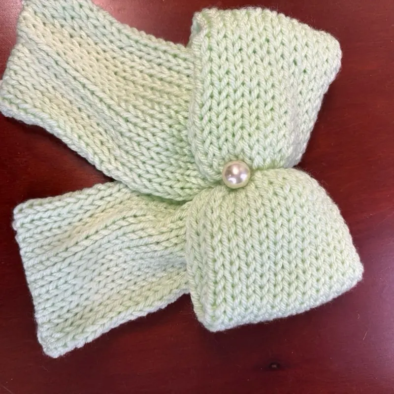 Crocheted Hair Bows