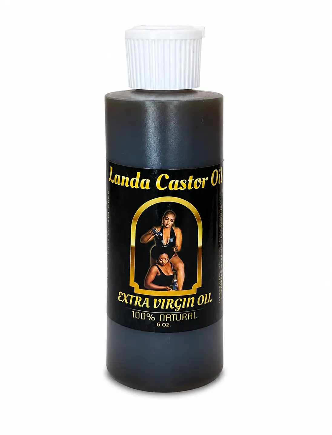 Landa Castor oil (6oz) 100% organic Intimate Oil Cosmetic, Body Care, Growth Oil Pure Oils Orgac Oil Premium Nourishing Oils Soothe Strengthen Oil