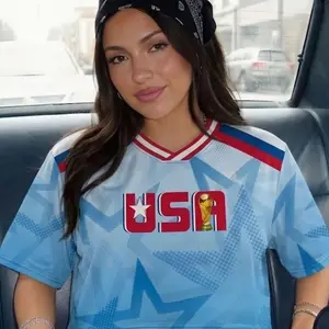 USA Crop Top Jersey 2026  - Classic Home Stadium Jersey For Man and Woman fans