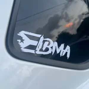 LBMA Cuban Flag Decal - Available in Various Sizes and Colors