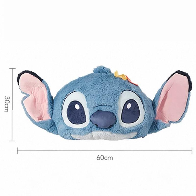 Disney Stitch Cute & Funny Plush Pillow Toy – Soft & Adorable Throw Cushion for Home Decor, Gift Idea for Fans & Collectors