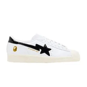BAPE x adidas Superstar Vintage 'White Black'