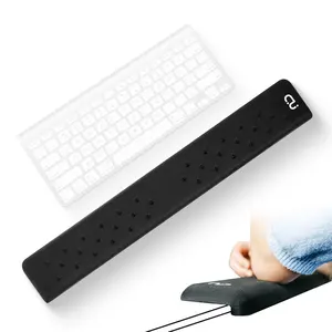 EdgeRest by PostureUp: L-Shaped Desk Wrist Rest Elbow, Forearm & Wrist Comfort Support, Non-Slip, Memory Foam Padding, Ergonomic Design for Extended Work, Study, Gaming, Universal Desk Fit, Black